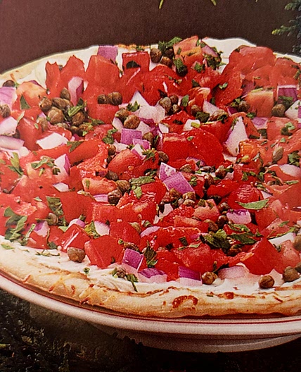 Smoked Salmon Tomato Pizza