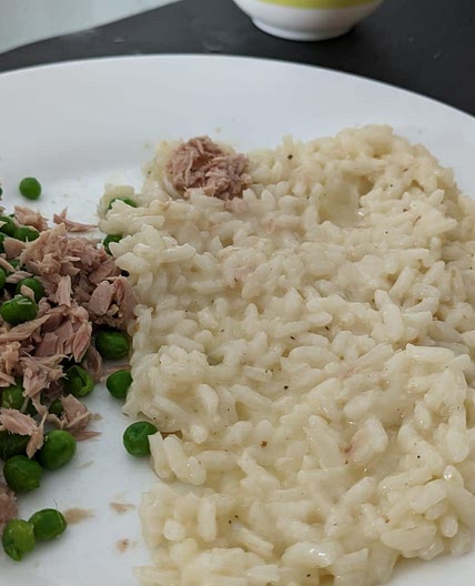 Creamy tomato risotto