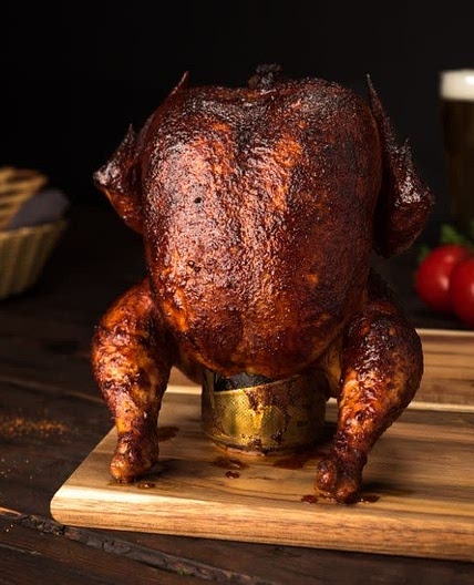 Beer Can Smoked Chicken
