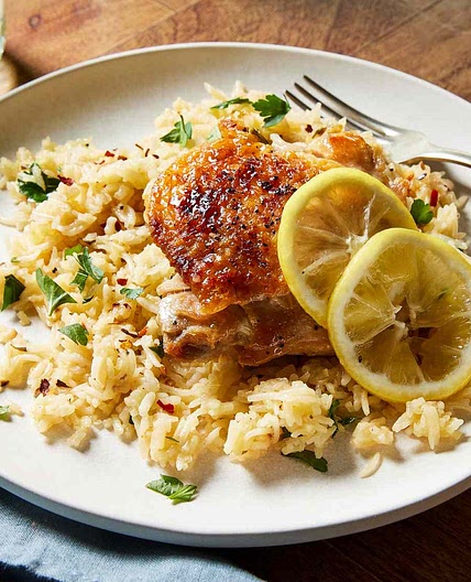 Lemon Chicken And Rice Casserole