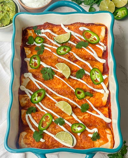 Chicken Enchiladas 