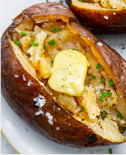 Slow Cooker Baked Potatoes