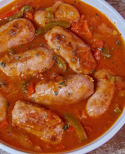 Chorizo a la Pomarola