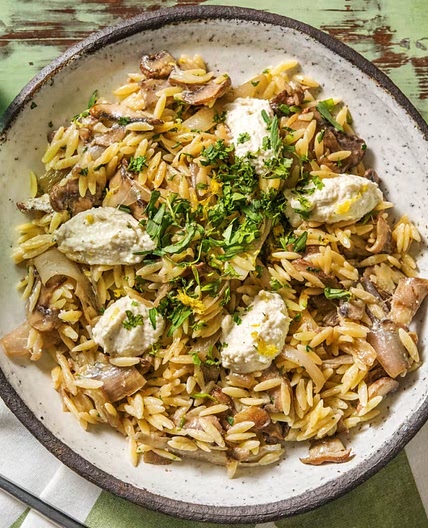 Orzo met citroen & dragon