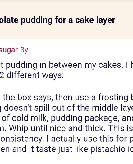 Carmon's Cupcake Filling