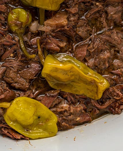 Slow Cooker Mississippi Pot Roast