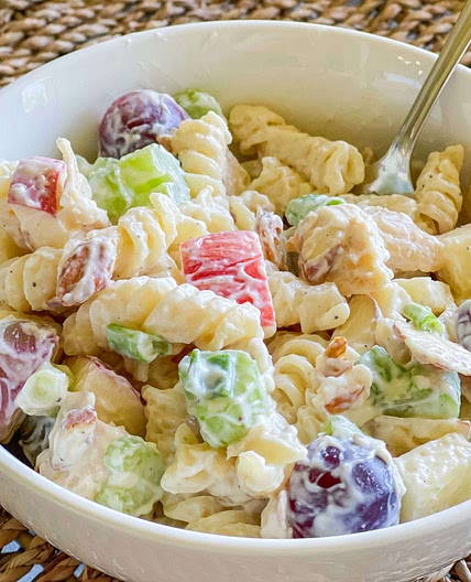 Chicken Waldorf Pasta Salad