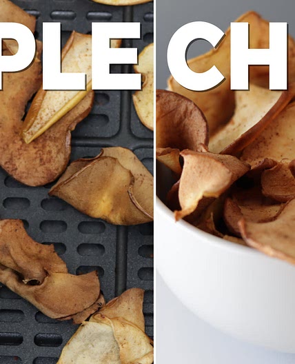 Easy Air Fryer Apple Chips