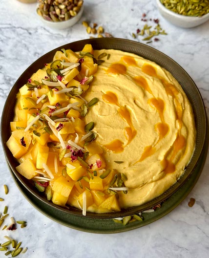 Mango Mousse (Amarkhand, Mango Shirkhand) 