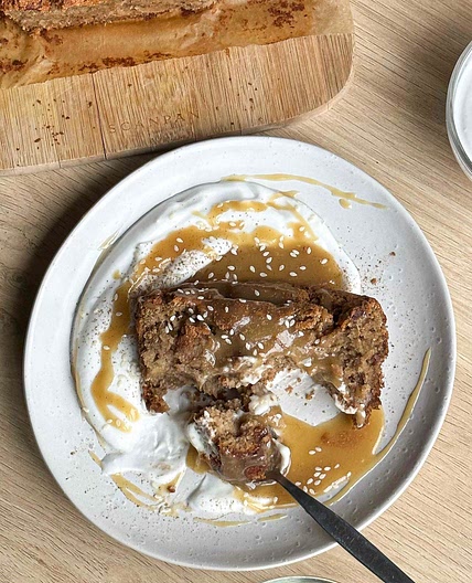Miso & Tahini Banana Bread