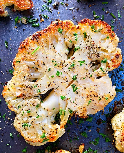 Keto Cauliflower steaks (great side)