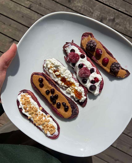 Sweet Potato Toasties