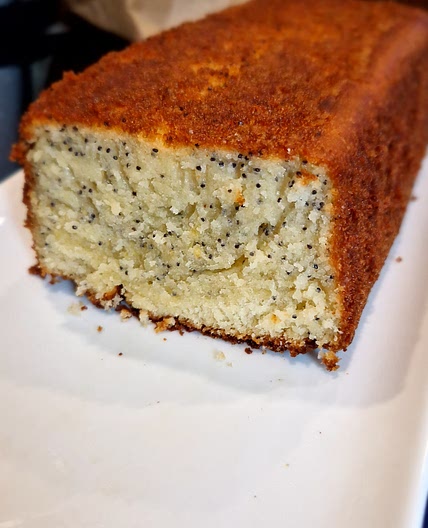 Cake citron et pavot