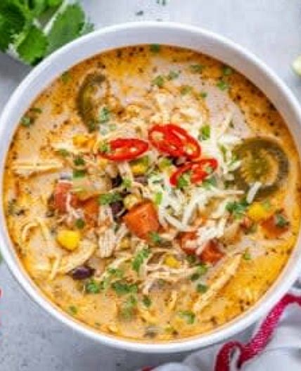 Creamy Chicken Tortilla Soup