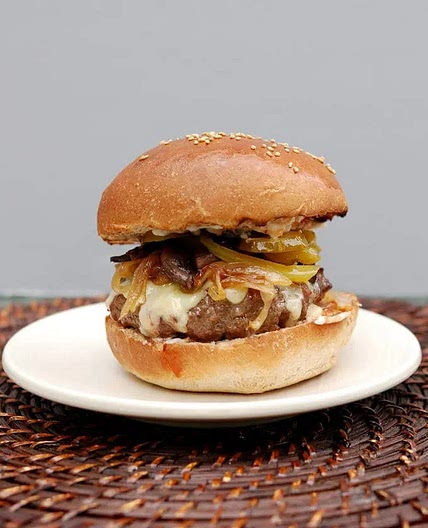 Sourdough Hamburger Buns -