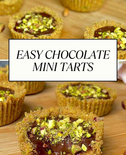 Easy Chocolate Mini Tarts - Join Your Life