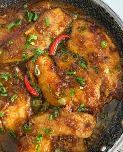 Vietnamese Braised Tilapia