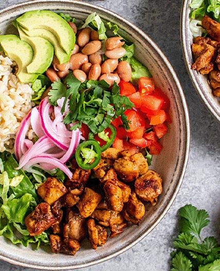 Chicken Burrito Bowls