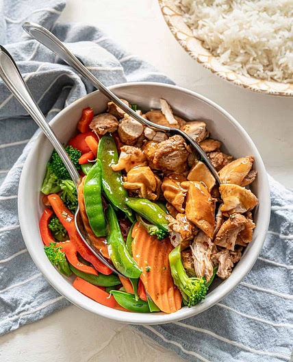 Instant Pot Bourbon Chicken