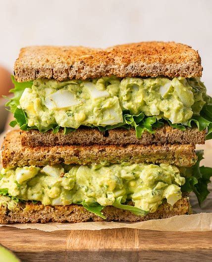 Creamy Avocado Egg Salad