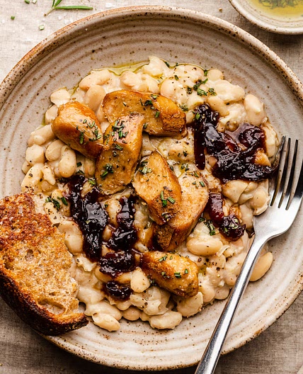 Cannellini Beans with Rosemary and Balsamic Onions 4