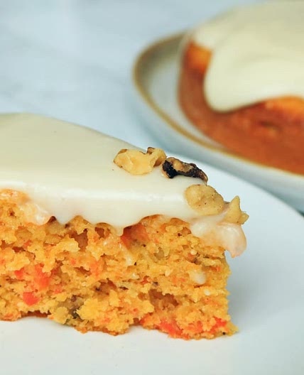 Roasted Carrot Snack Cake