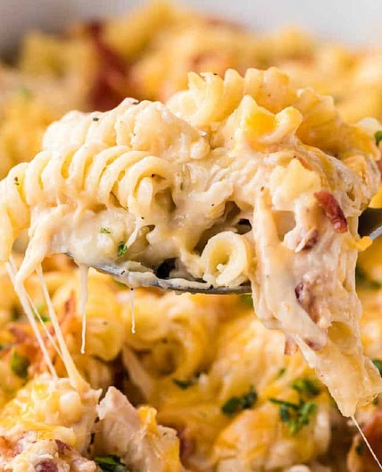 Chicken Bacon Ranch Casserole
