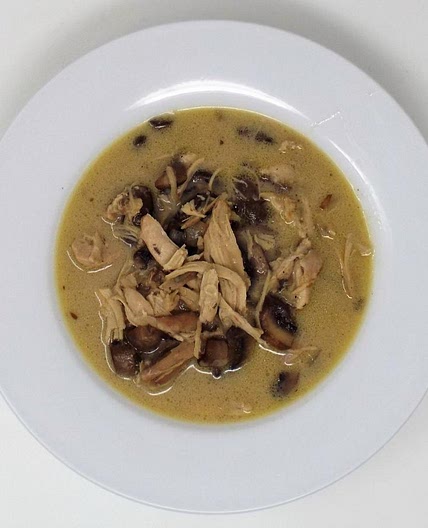 Creamy Chicken and Mushroom Soup