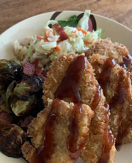 Japanese Hito-kuchi Katsu (mini deep fried pork cutlets)