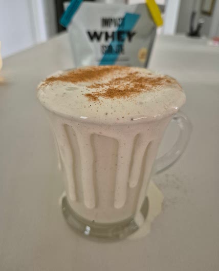 Peanut butter Banana protein smoothie