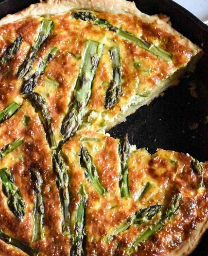 Savory Sourdough Quiche