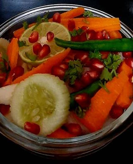 वेज सलाद (veg salad recipe in hindi)