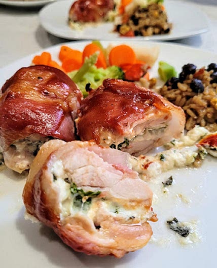 Chicken Bacon Bombs