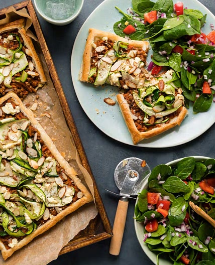 LEFTOVER VEGGIE TART