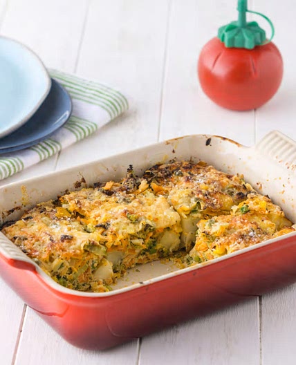 SELF-CRUSTING QUICHE