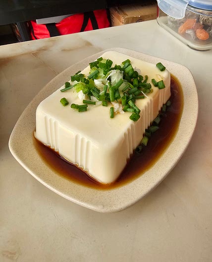 Silken Tofu with Ponzu Sauce