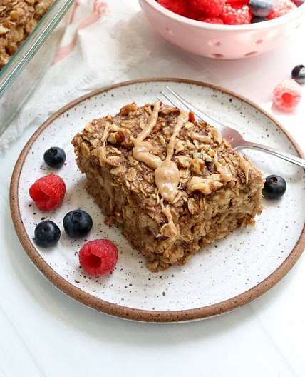 Baked Banana Oatmeal