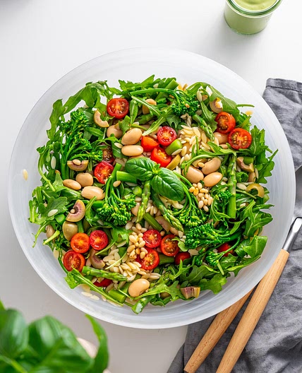 Pesto Orzo Salad