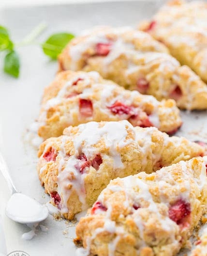 Perfect Strawberry Scones
