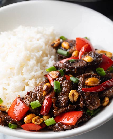 Kung Pao Beef Stir Fry