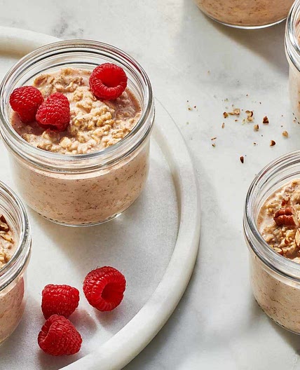 Cinnamon-Roll Overnight Oats