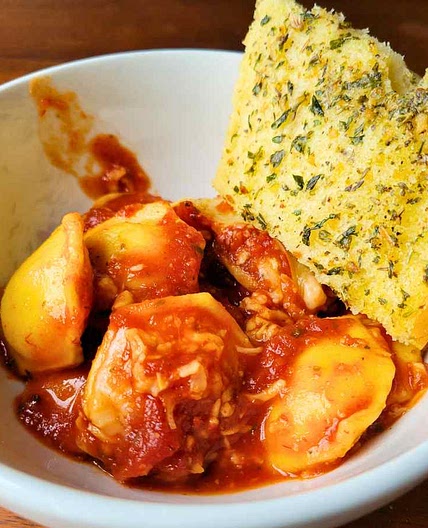Budget Friendly Baked Cheese Ravioli Casserole