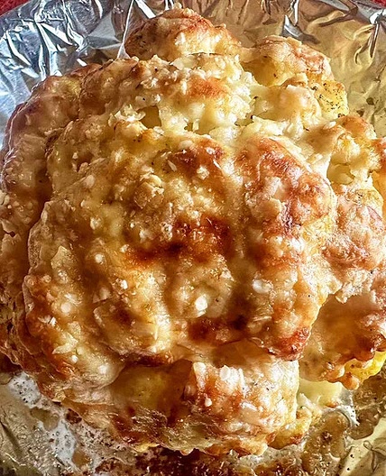 Cheesy Baked Cauliflower