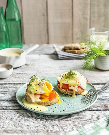 Smoked Salmon Eggs Benedict