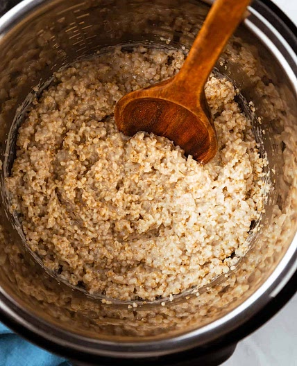 Steel Cut Oats, pressure cooked