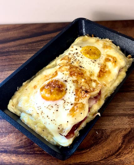 Croque madame Lasagne 