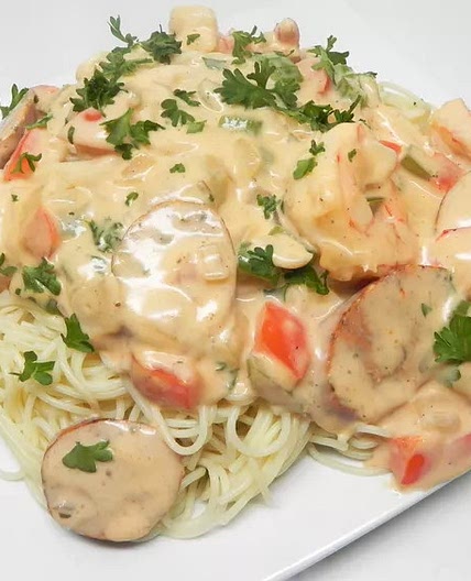 Cajun Shrimp Alfredo