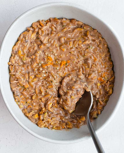 Healthiest Oatmeal - Overnight Oat Groats