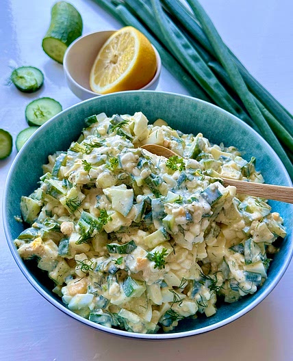 Protein Creamy Crunch Salad 