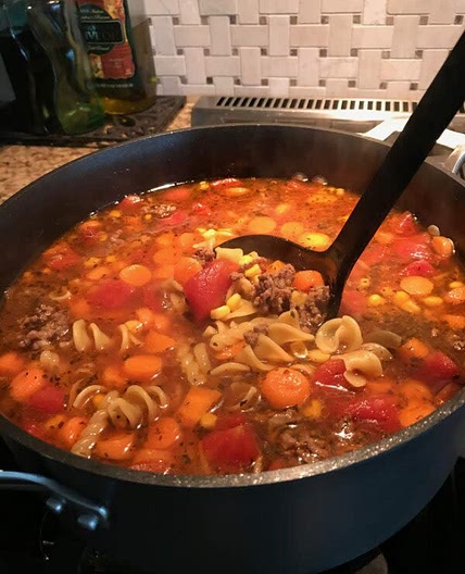 Vegetable Beef Noodle Soup